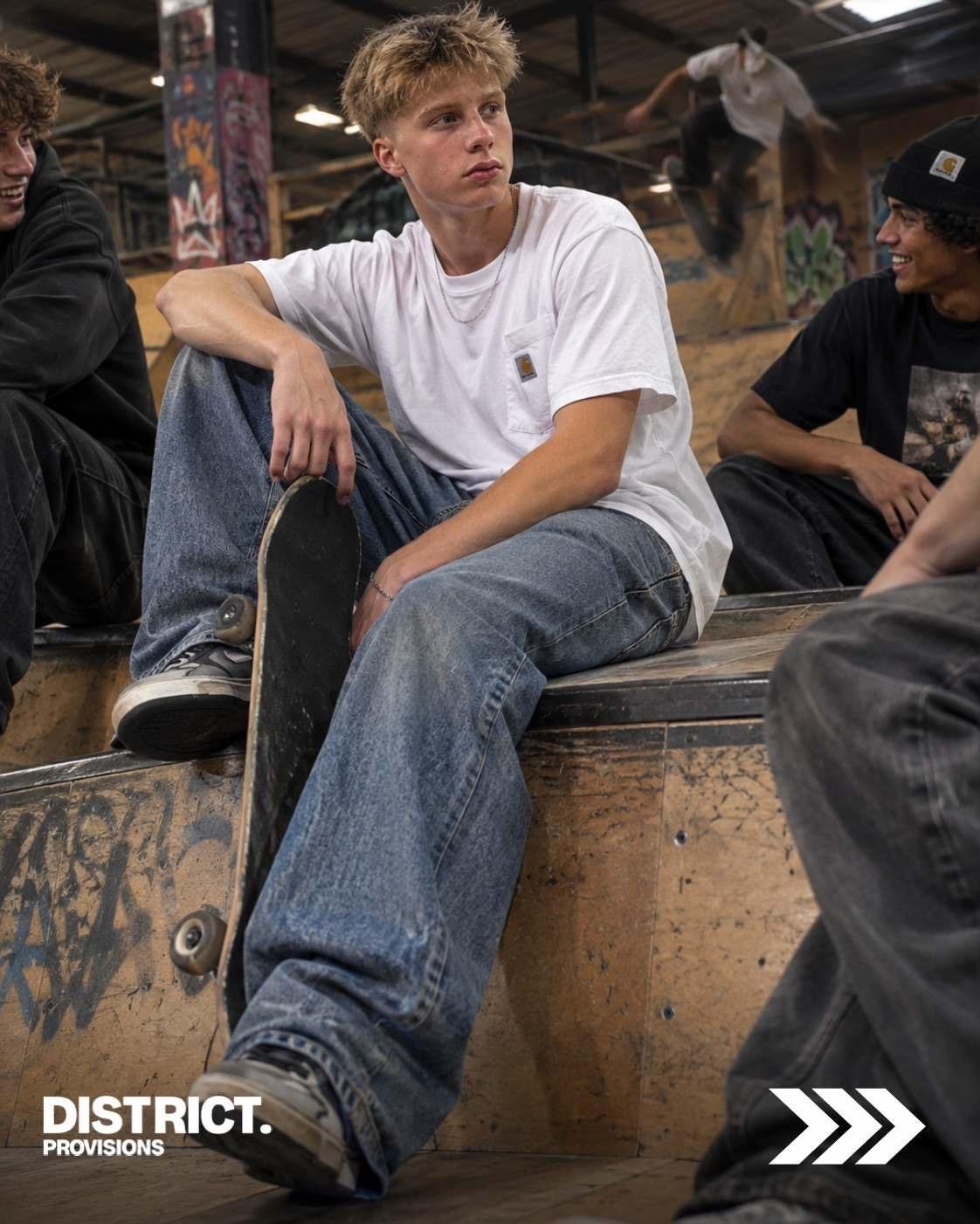 Taking in the action at the Blackfall Skate Jam.